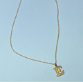 Letter necklace